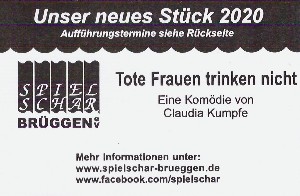 Tote Frauen trinken nicht Visitenarte